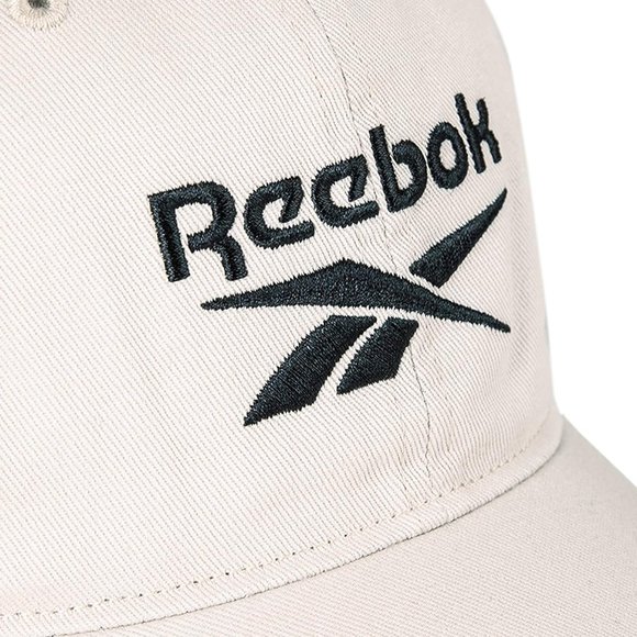 Men Women Moonstone Cotton Medium Curved Brim Reebok Vector Logo Cap main image 4